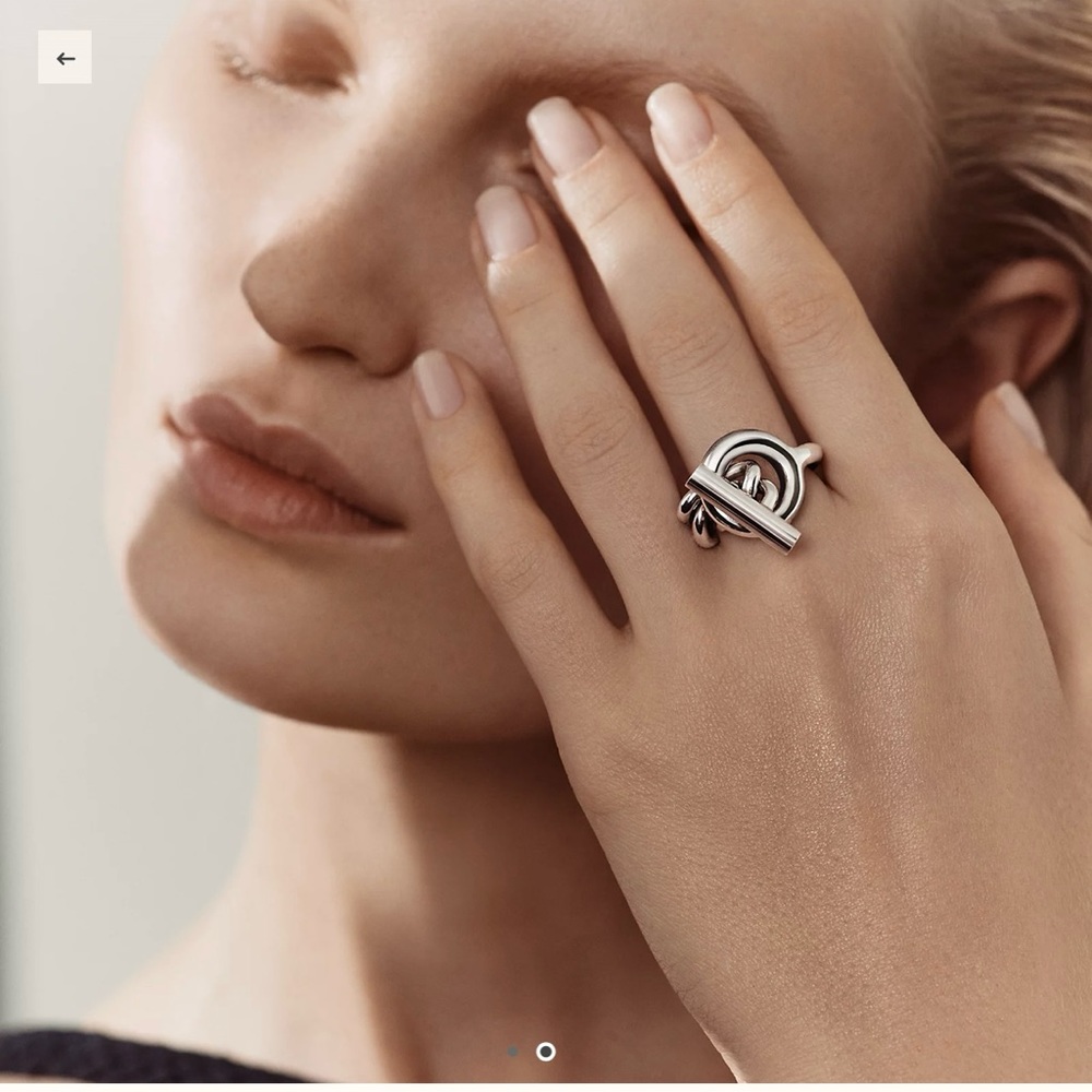Hermes Croisette ring, large model